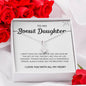 To My Beautiful Bonus Daughter/Alluring Necklace