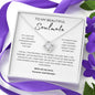 To My Soulmate - Love Knot Necklace