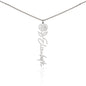 Perfect Gift for Her - Flower Name Necklace